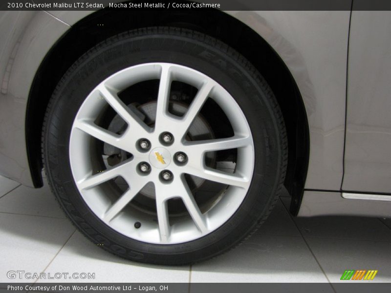Mocha Steel Metallic / Cocoa/Cashmere 2010 Chevrolet Malibu LTZ Sedan