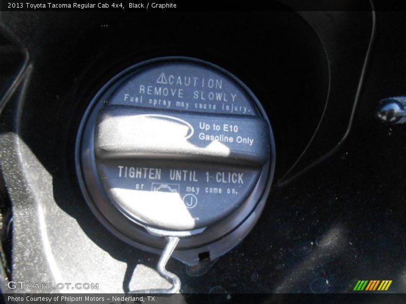 Black / Graphite 2013 Toyota Tacoma Regular Cab 4x4