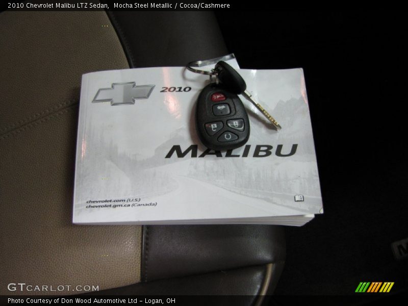 Mocha Steel Metallic / Cocoa/Cashmere 2010 Chevrolet Malibu LTZ Sedan