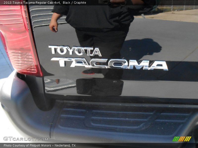 Black / Graphite 2013 Toyota Tacoma Regular Cab 4x4