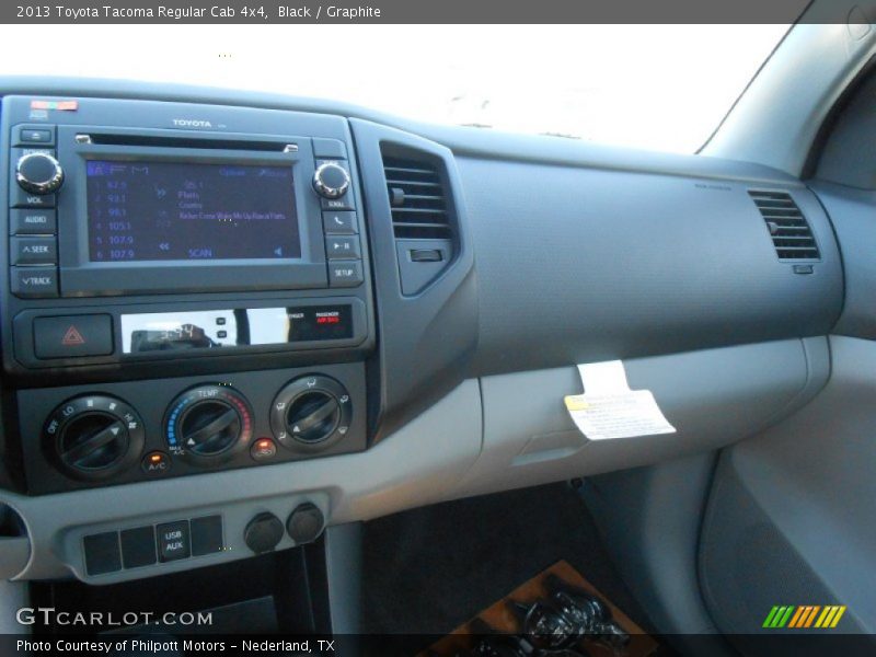 Black / Graphite 2013 Toyota Tacoma Regular Cab 4x4