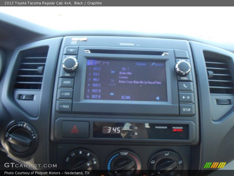 Black / Graphite 2013 Toyota Tacoma Regular Cab 4x4