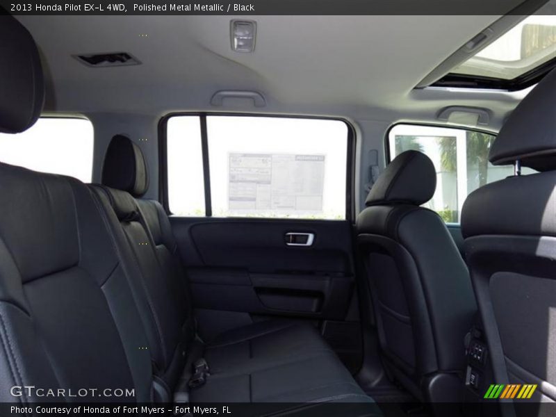 Polished Metal Metallic / Black 2013 Honda Pilot EX-L 4WD
