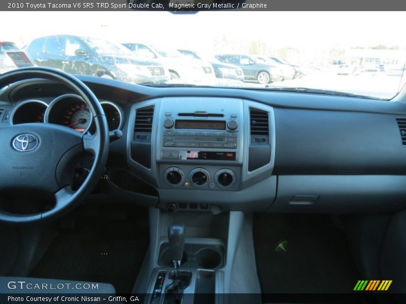 Dashboard of 2010 Tacoma V6 SR5 TRD Sport Double Cab