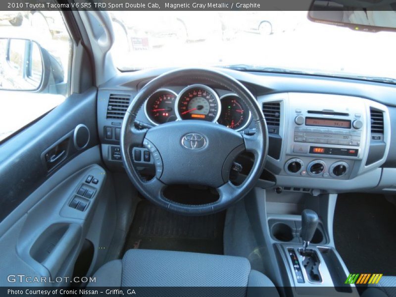 Dashboard of 2010 Tacoma V6 SR5 TRD Sport Double Cab