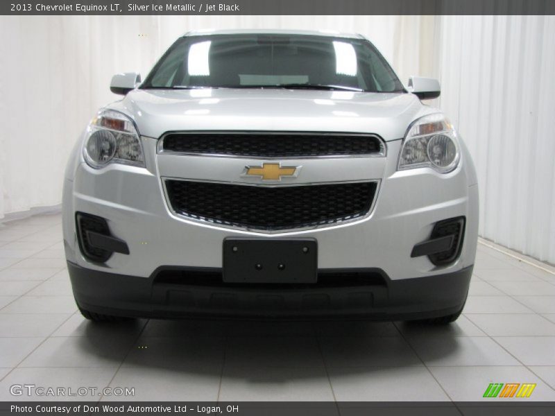 Silver Ice Metallic / Jet Black 2013 Chevrolet Equinox LT