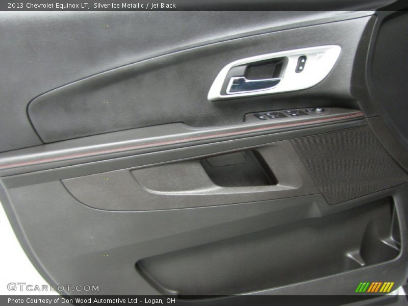 Silver Ice Metallic / Jet Black 2013 Chevrolet Equinox LT