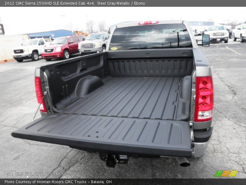 Steel Gray Metallic / Ebony 2012 GMC Sierra 2500HD SLE Extended Cab 4x4