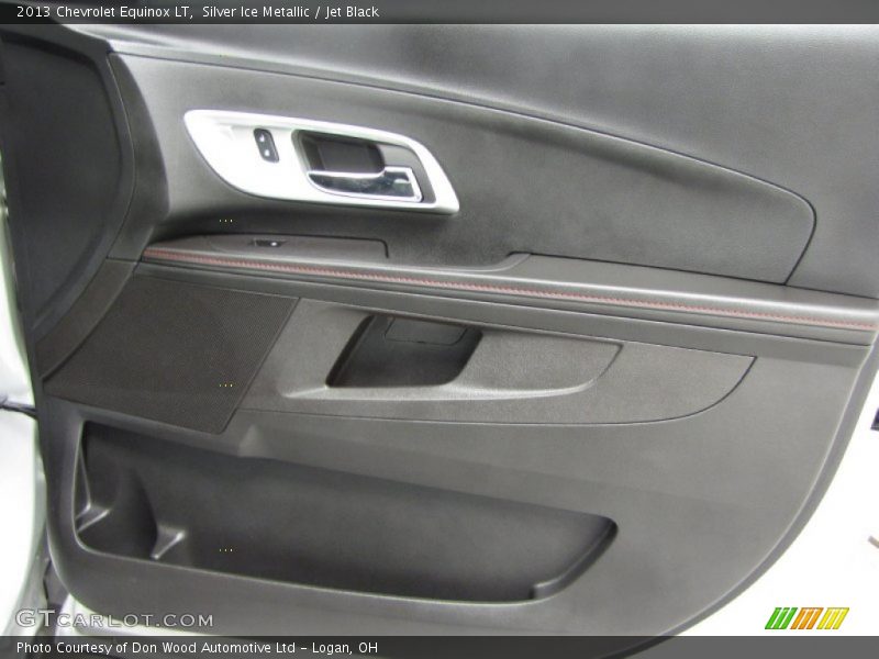 Silver Ice Metallic / Jet Black 2013 Chevrolet Equinox LT