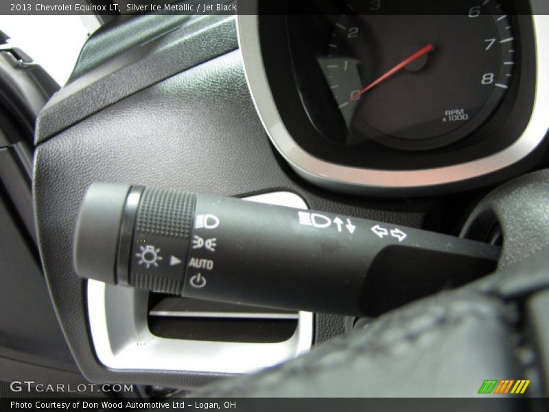Silver Ice Metallic / Jet Black 2013 Chevrolet Equinox LT