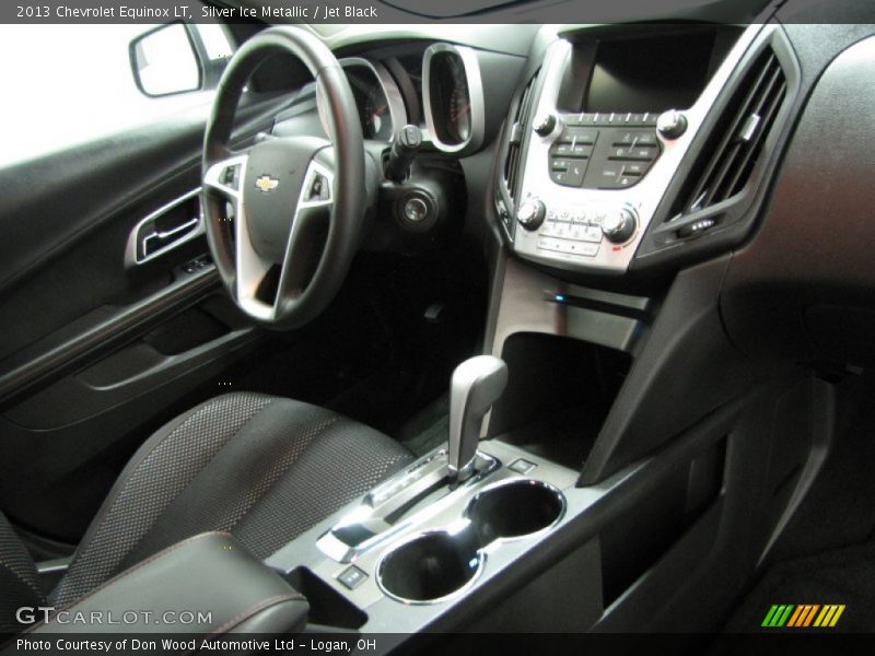 Silver Ice Metallic / Jet Black 2013 Chevrolet Equinox LT