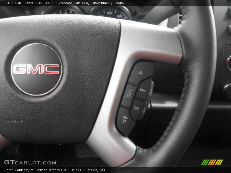 Controls of 2013 Sierra 2500HD SLE Extended Cab 4x4