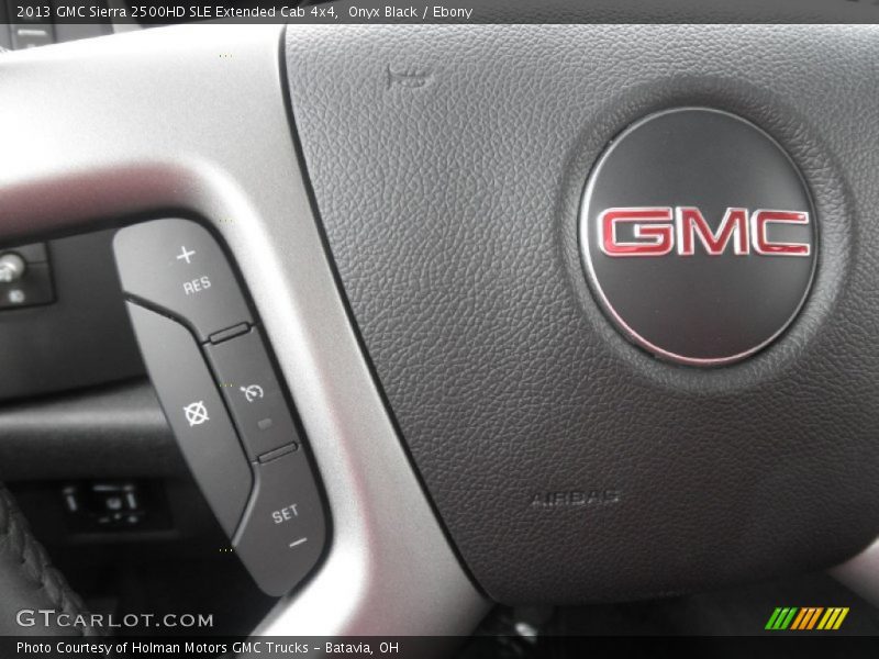 Controls of 2013 Sierra 2500HD SLE Extended Cab 4x4