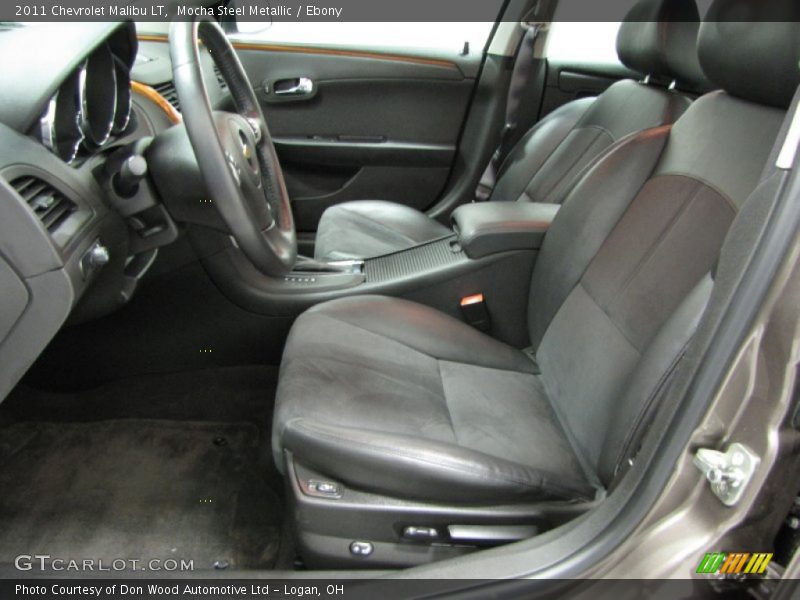 Front Seat of 2011 Malibu LT