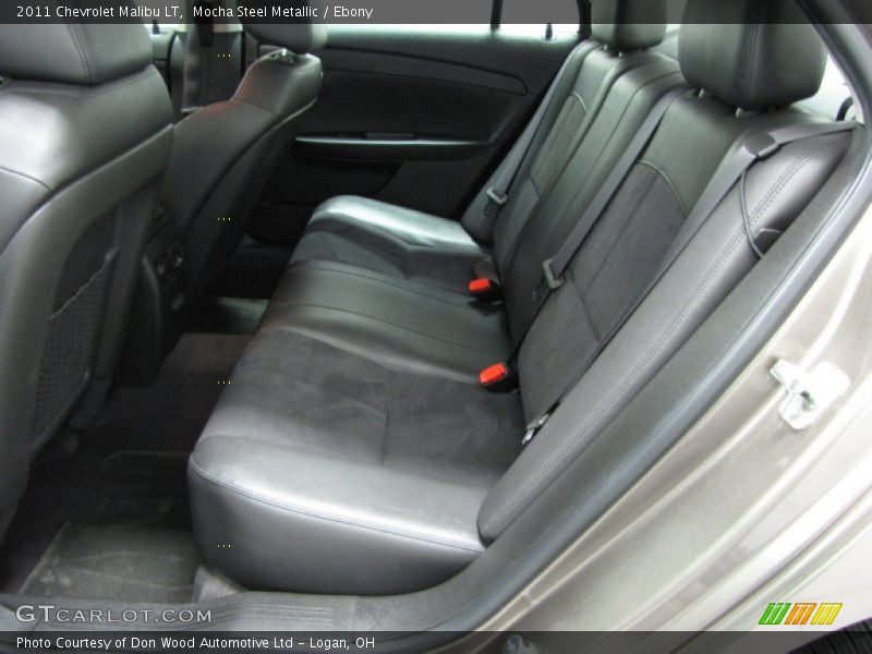 Rear Seat of 2011 Malibu LT