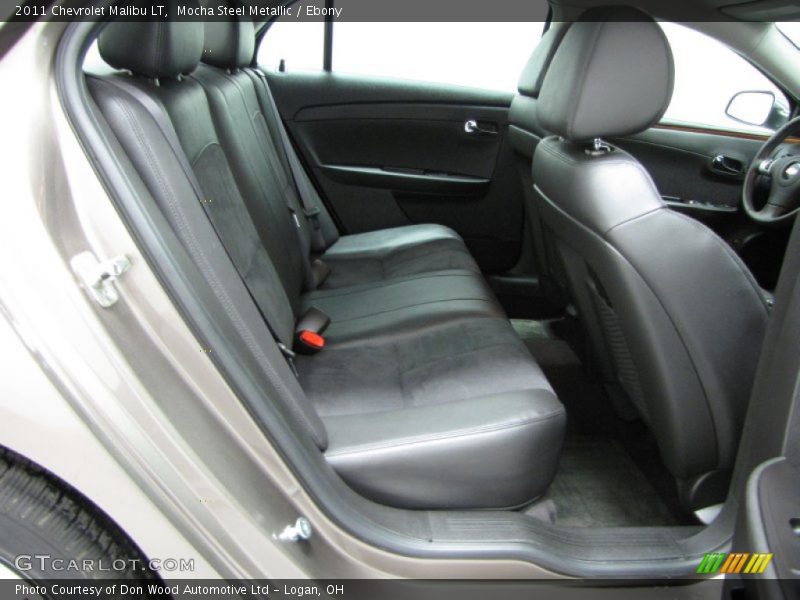 Rear Seat of 2011 Malibu LT