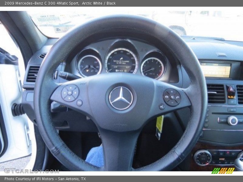  2009 C 300 4Matic Sport Steering Wheel