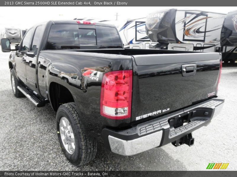 Onyx Black / Ebony 2013 GMC Sierra 2500HD SLE Extended Cab 4x4