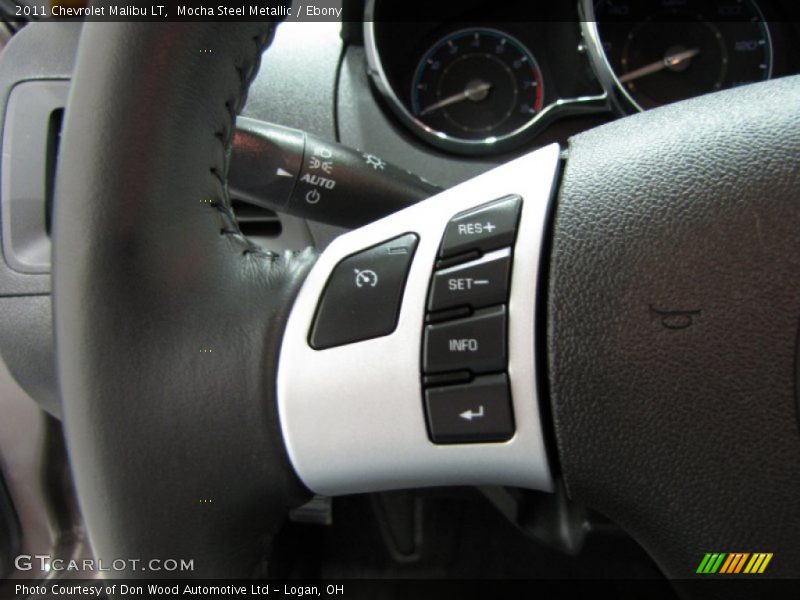 Mocha Steel Metallic / Ebony 2011 Chevrolet Malibu LT