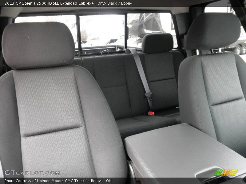  2013 Sierra 2500HD SLE Extended Cab 4x4 Ebony Interior