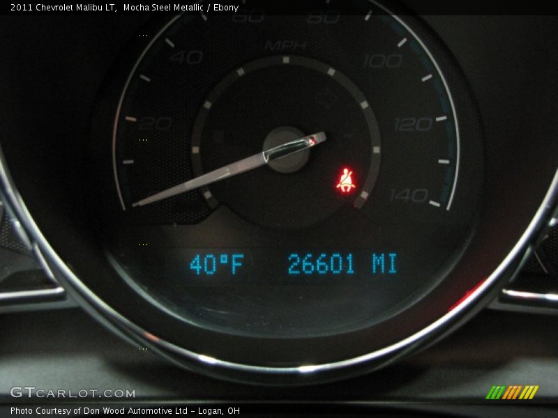 Mocha Steel Metallic / Ebony 2011 Chevrolet Malibu LT
