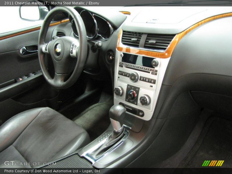 Mocha Steel Metallic / Ebony 2011 Chevrolet Malibu LT