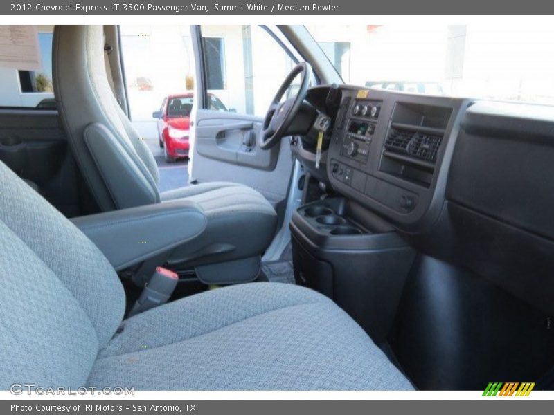 Summit White / Medium Pewter 2012 Chevrolet Express LT 3500 Passenger Van