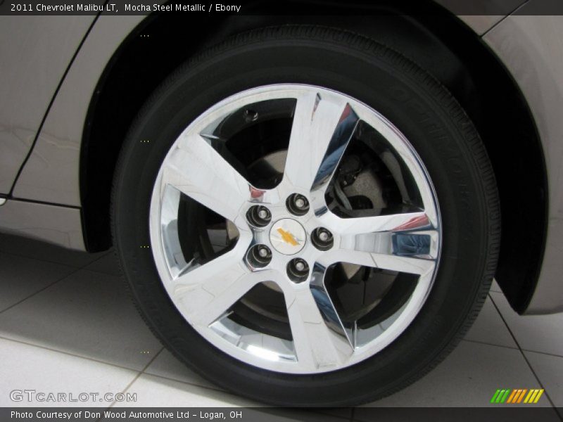 Mocha Steel Metallic / Ebony 2011 Chevrolet Malibu LT
