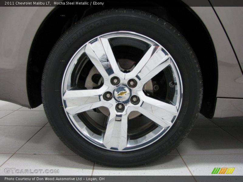 Mocha Steel Metallic / Ebony 2011 Chevrolet Malibu LT