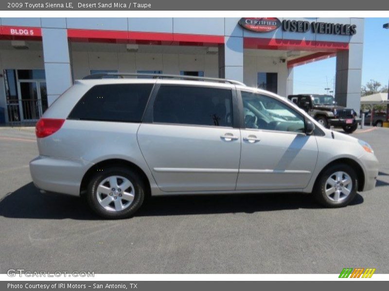 Desert Sand Mica / Taupe 2009 Toyota Sienna LE