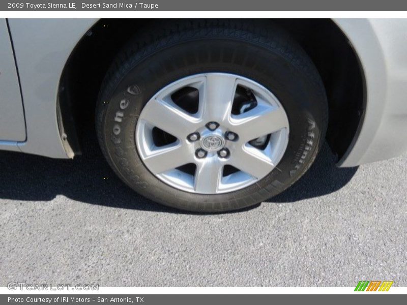 Desert Sand Mica / Taupe 2009 Toyota Sienna LE