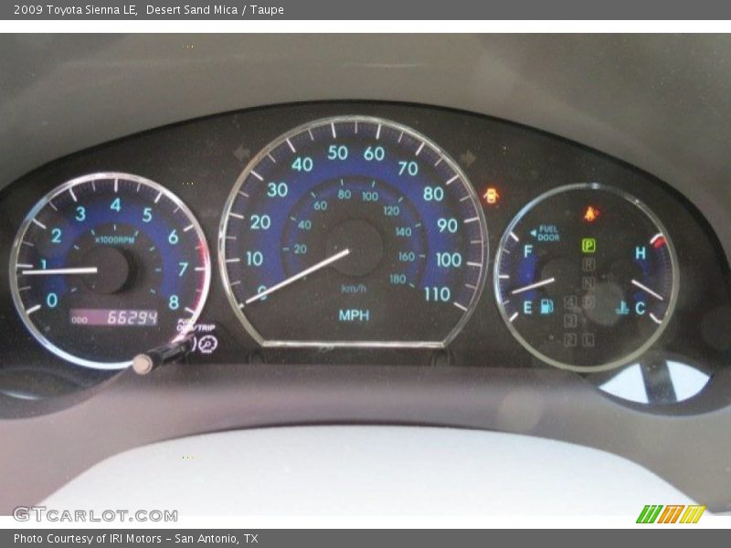 Desert Sand Mica / Taupe 2009 Toyota Sienna LE