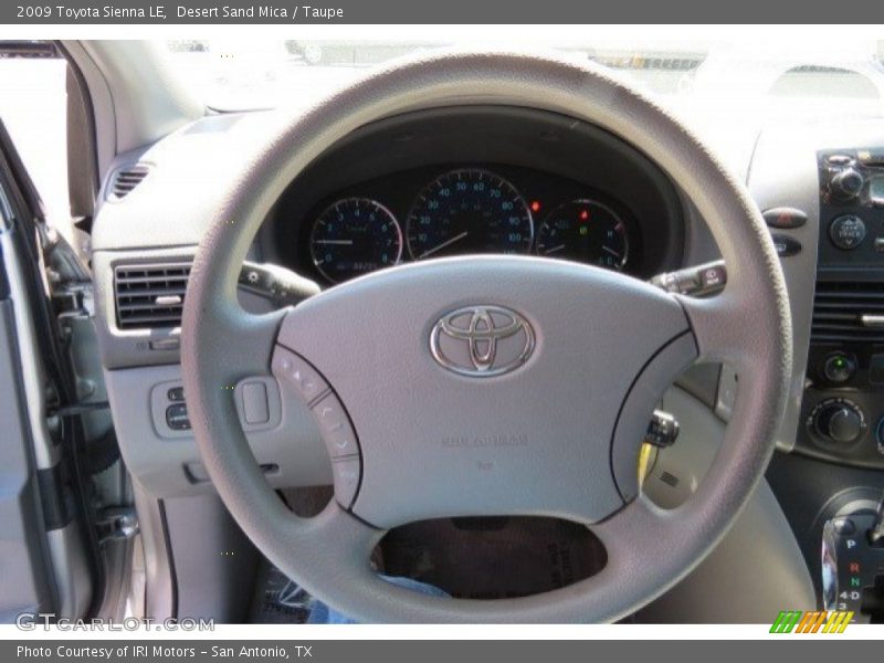 Desert Sand Mica / Taupe 2009 Toyota Sienna LE
