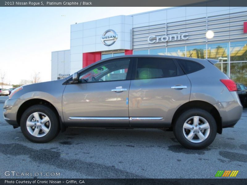 Platinum Graphite / Black 2013 Nissan Rogue S