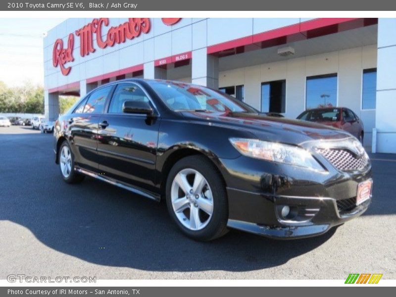 Black / Ash Gray 2010 Toyota Camry SE V6