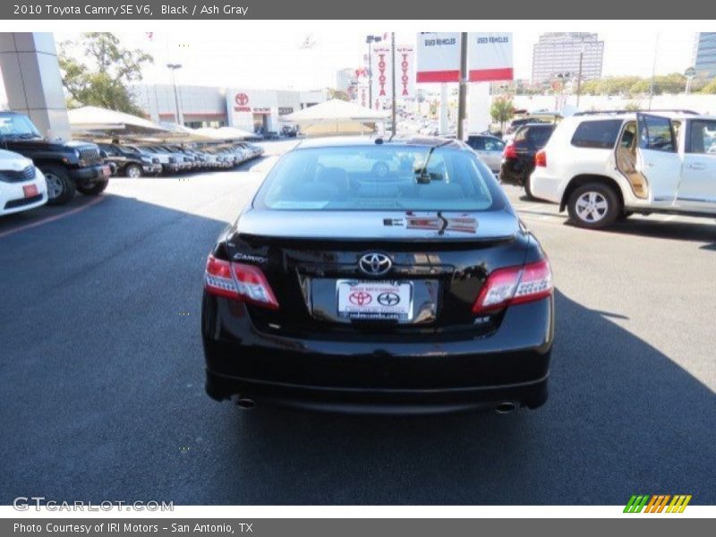 Black / Ash Gray 2010 Toyota Camry SE V6