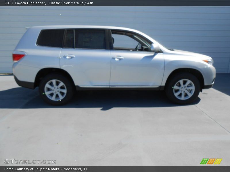 Classic Silver Metallic / Ash 2013 Toyota Highlander