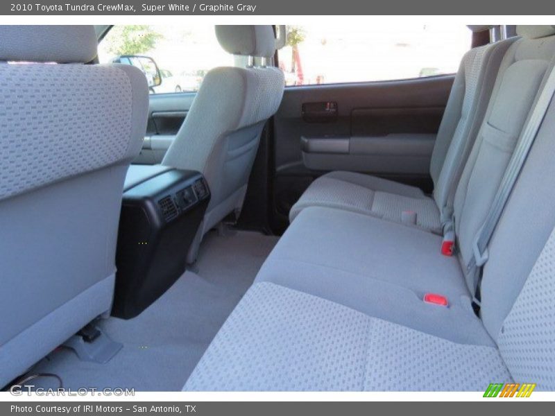 Super White / Graphite Gray 2010 Toyota Tundra CrewMax
