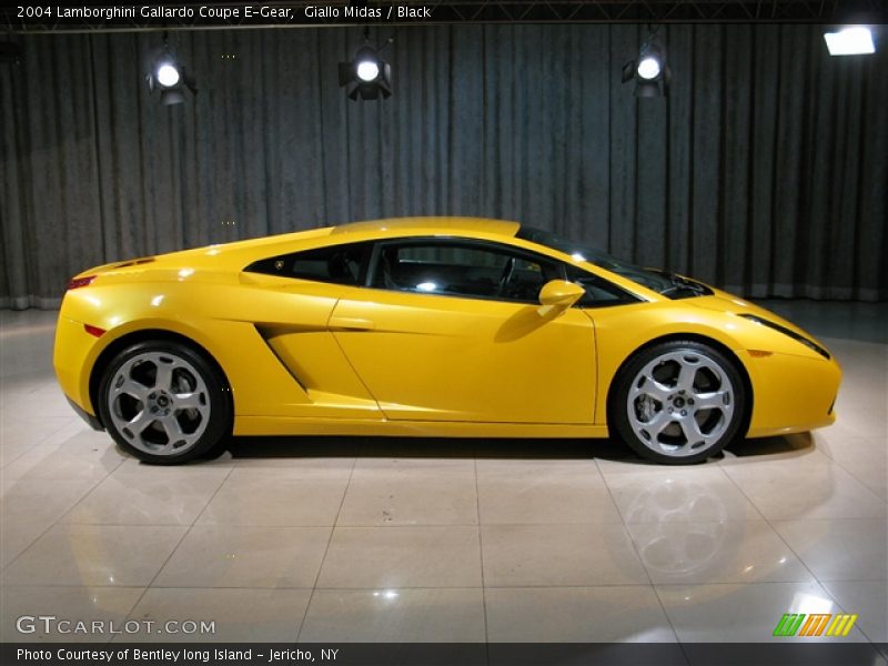 Giallo Midas / Black 2004 Lamborghini Gallardo Coupe E-Gear