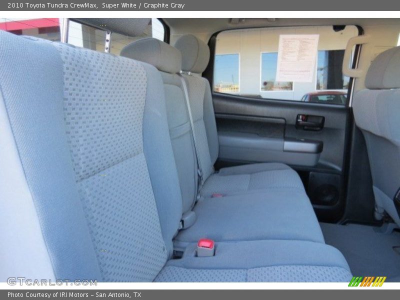 Super White / Graphite Gray 2010 Toyota Tundra CrewMax