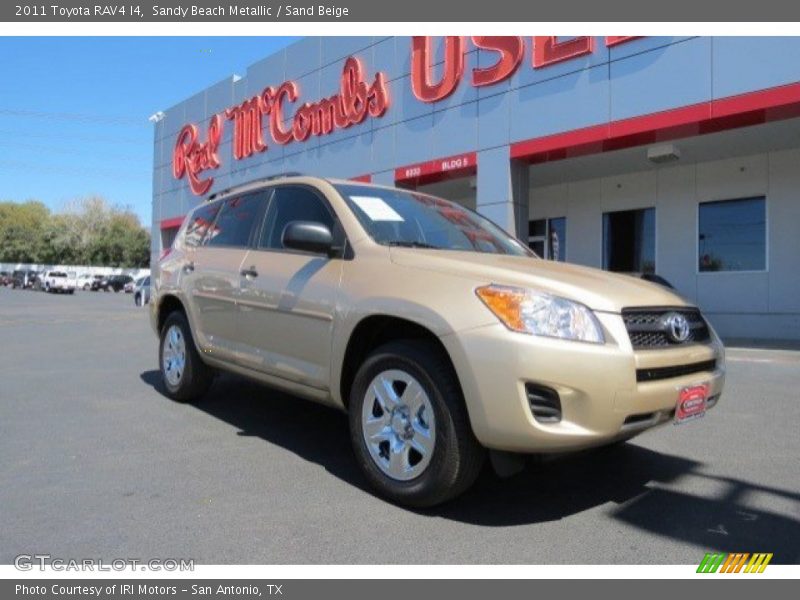 Sandy Beach Metallic / Sand Beige 2011 Toyota RAV4 I4