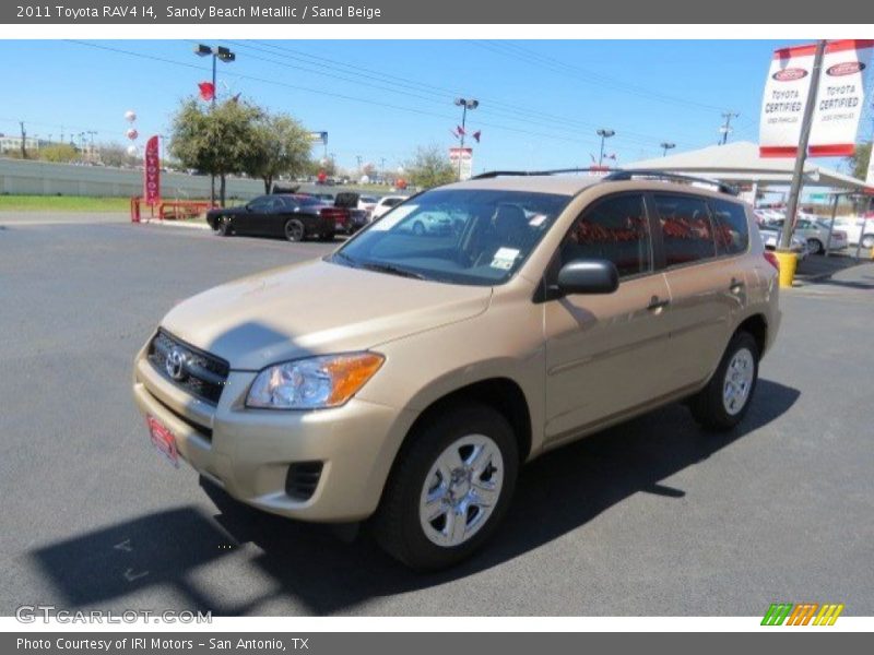 Sandy Beach Metallic / Sand Beige 2011 Toyota RAV4 I4