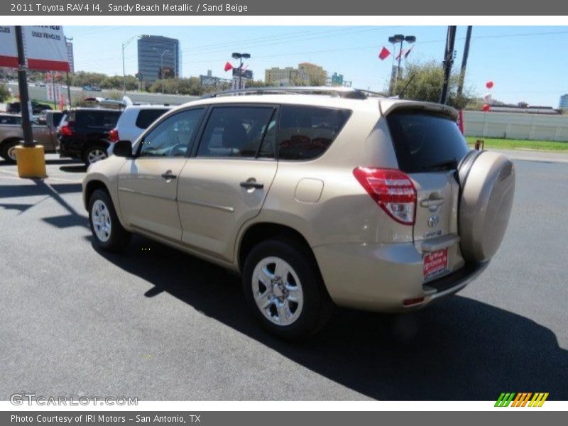 Sandy Beach Metallic / Sand Beige 2011 Toyota RAV4 I4
