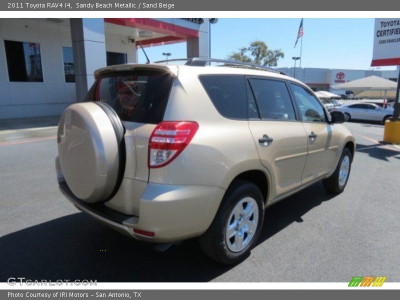 Sandy Beach Metallic / Sand Beige 2011 Toyota RAV4 I4