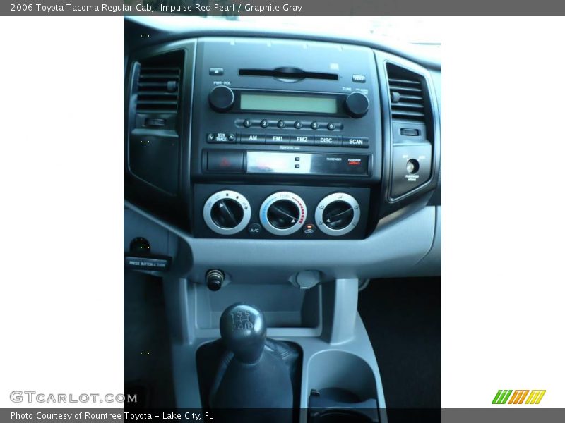 Impulse Red Pearl / Graphite Gray 2006 Toyota Tacoma Regular Cab