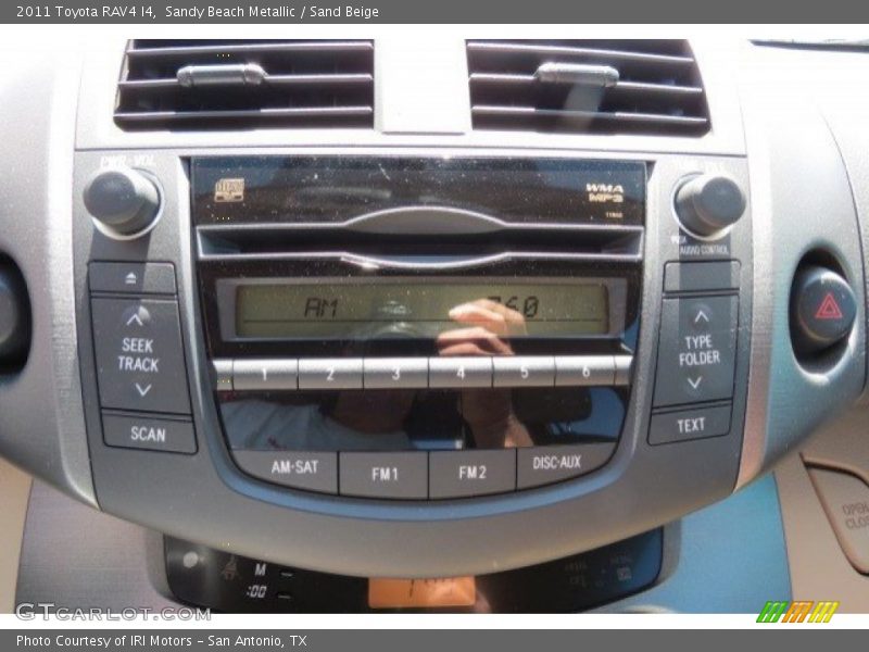 Sandy Beach Metallic / Sand Beige 2011 Toyota RAV4 I4