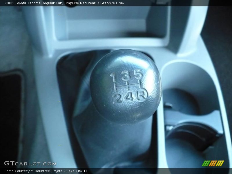 Impulse Red Pearl / Graphite Gray 2006 Toyota Tacoma Regular Cab