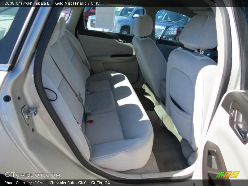 Gold Mist Metallic / Gray 2008 Chevrolet Impala LT