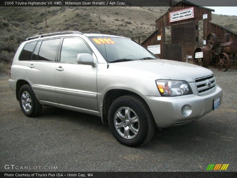 Millenium Silver Metallic / Ash Gray 2006 Toyota Highlander V6 4WD