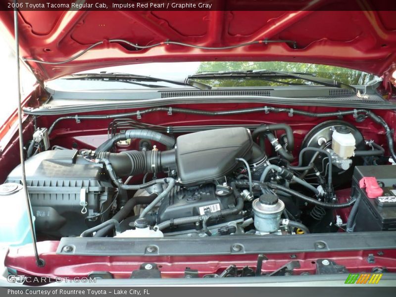 Impulse Red Pearl / Graphite Gray 2006 Toyota Tacoma Regular Cab
